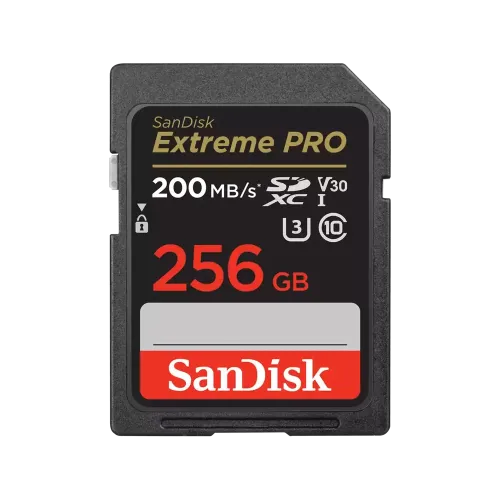 SanDisk Extreme PRO 256GB 200mbps SDHC And SDXC UHS-I Memory Card (SDSDXXD-256G-GN4IN)