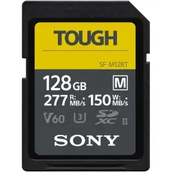 Sony SF-M Tough Series UHS-II SDXC 128GB Memory Card Sony SF-M Tough Series UHS-II SDXC 128GB Memory Card