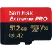 Sandisk Extreme PRO 512GB 200mbps MicroSDXC UHS-1 Memory Card With Adapter (SDSQXCD-512G-GN6MA) Sandisk Extreme PRO 512GB 200mbps MicroSDXC UHS-1 Memory Card With Adapter (SDSQXCD-512G-GN6MA)