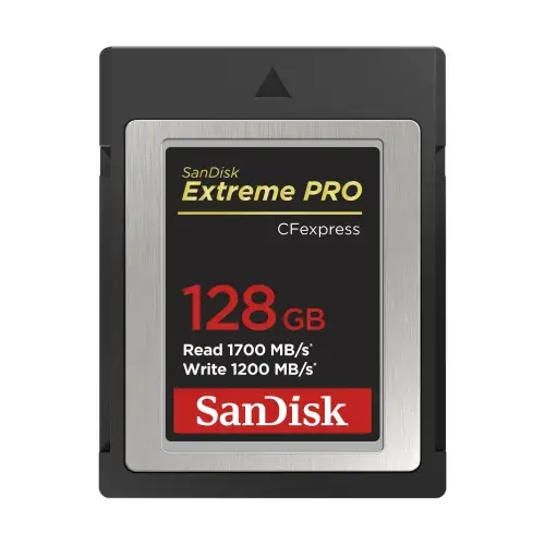 SanDisk Extreme PRO CFexpress Type B 128GB Memory Card SanDisk Extreme PRO CFexpress Type B 128GB Memory Card