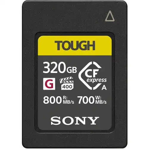 Sony CFexpress Type A TOUGH 320GB Memory Card Sony CFexpress Type A TOUGH 320GB Memory Card