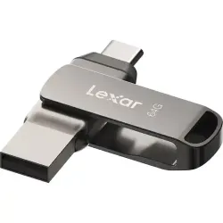 Lexar JumpDrive Dual Drive D400 64GB USB 3.2 Type-C Pen Drive