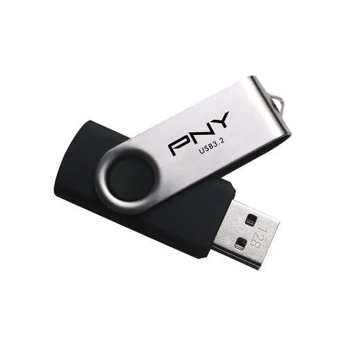 PNY Turbo Attache R 128GB USB 3.2 Metal Flash Drive PNY Turbo Attache R 128GB USB 3.2 Metal Flash Drive