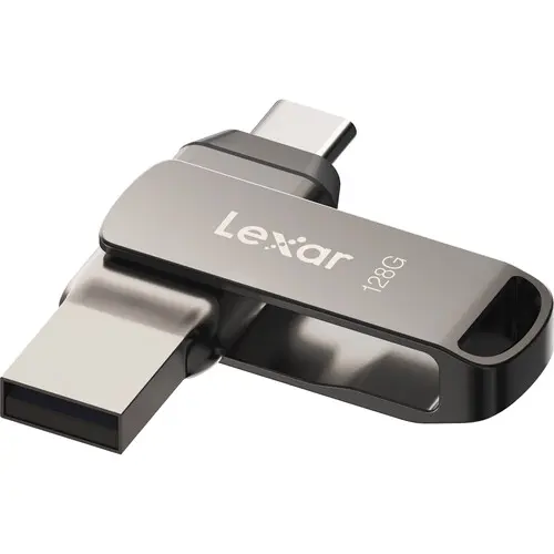 Lexar JumpDrive Dual Drive D400 128GB USB 3.2 Type-C Pen Drive