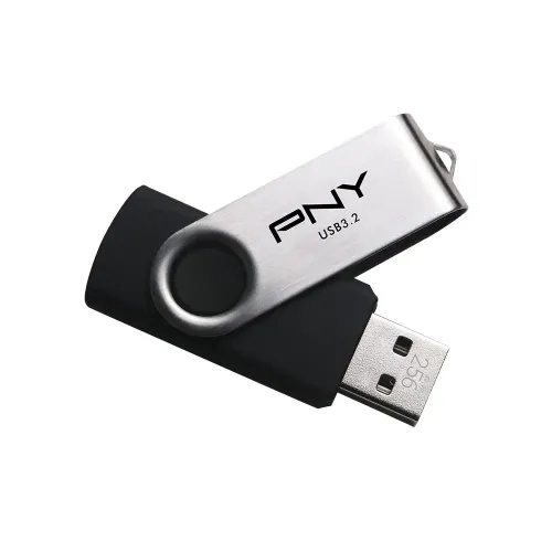 PNY Turbo Attache R 256GB USB 3.2 Metal Flash Drive PNY Turbo Attache R 256GB USB 3.2 Metal Flash Drive