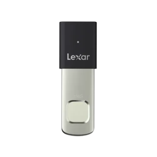 Lexar JumpDrive Fingerprint F35 PRO 256GB USB 3.2 Gen 1 Flash Drive Lexar JumpDrive Fingerprint F35 PRO 256GB USB 3.2 Gen 1 Flash Drive