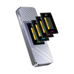 JEYI Visual Smart i9x M.2 SSD Enclosure with Display JEYI Visual Smart i9x M.2 SSD Enclosure with Display
