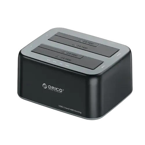 Orico 6829C3 2.5 3.5 inch SATA HDD SSD Offline Clone Dual Bay Dock Orico 6829C3 2.5 3.5 inch SATA HDD SSD Offline Clone Dual Bay Dock