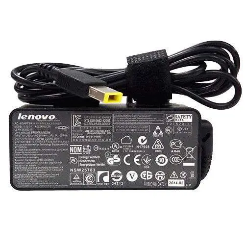 MaxGreen 45W 20V 2.25A USB Laptop Charger Adapter For Lenovo Laptop