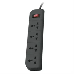 Belkin Economy Series 4-Socket Surge Protector 1.5 Meter Power Strip (F9E400ZB) Belkin Economy Series 4-Socket Surge Protector 1.5 Meter Power Strip (F9E400ZB)