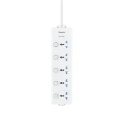 Huntkey DMC502 3 Meter 5 Port 2 Pin Power Strip with Individual Switch Huntkey DMC502 3 Meter 5 Port 2 Pin Power Strip with Individual Switch