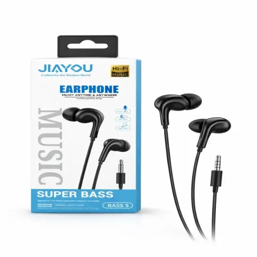 Jiayou Bass 5 Wired 3.5mm Earphone Jiayou Bass 5 Wired 3.5mm Earphone