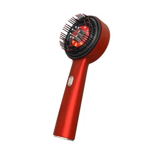 Magnetic Oil Dispensing Scalp Massage Comb With Red Light Therapy