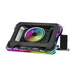 Fantech NC22 RGB Laptop Cooler With Phone Holder Fantech NC22 RGB Laptop Cooler With Phone Holder